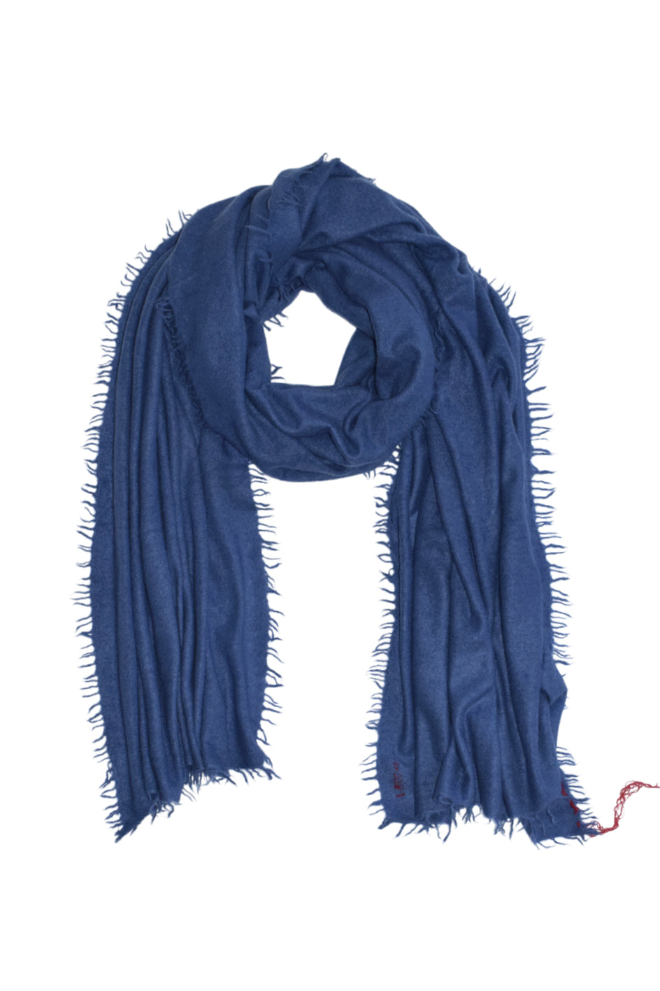 Großer Kaschmirschal Navyblau von Mell-o