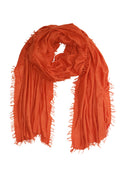Großer Kaschmirschal Orange von Mell-o